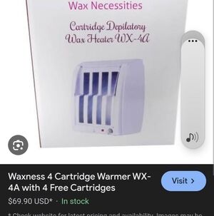 Wax Heater WX-4A - Purple